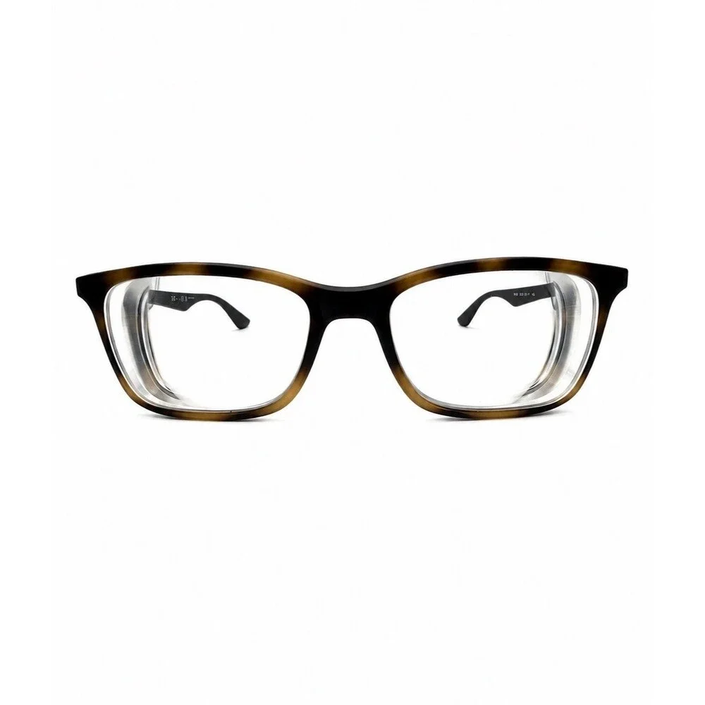 Ray Ban RB RX 7047 5573 Havana Brown Authentic Eyeglasses w/Case 56-17 145